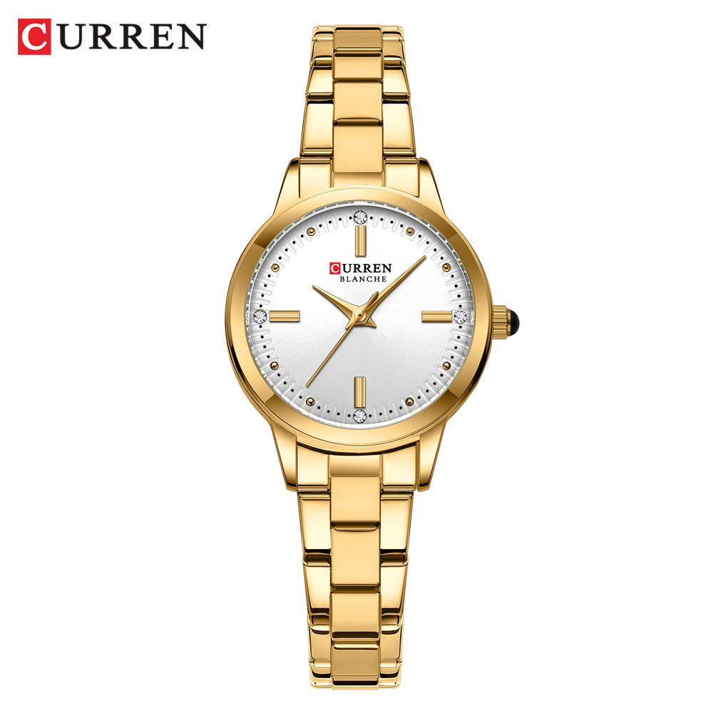 Small Dial Small Women's Watch Waterproof Round Watch