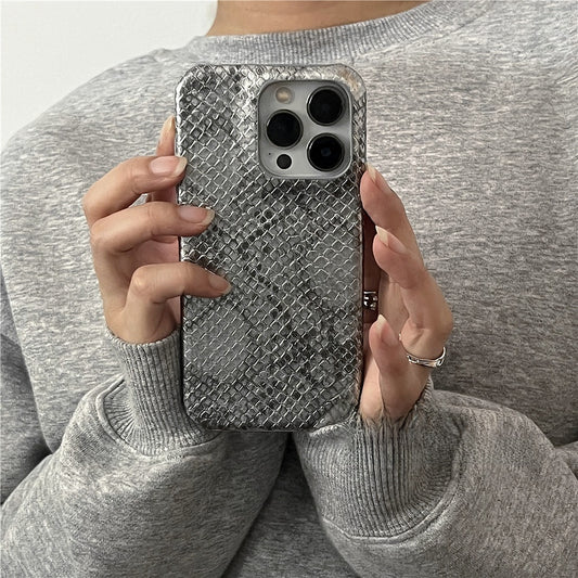 Snake-Pattern iPhone Protective Case