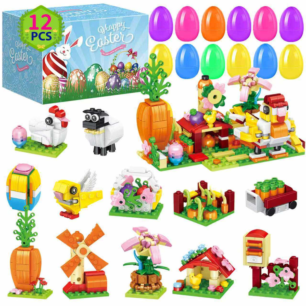 Children's Surprise Eggs with Hidden Toys