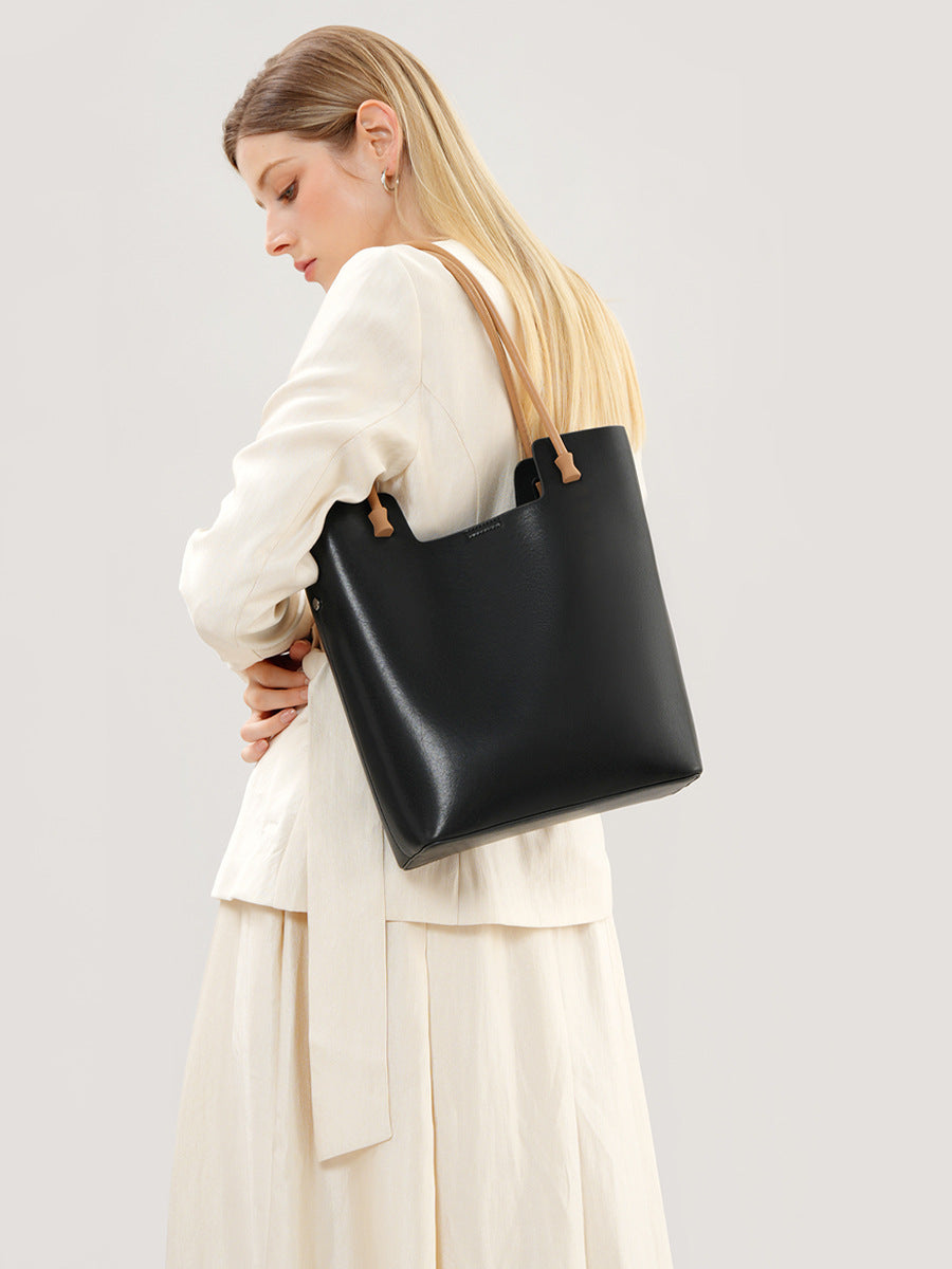 Vintage Genuine Leather Shoulder Bag