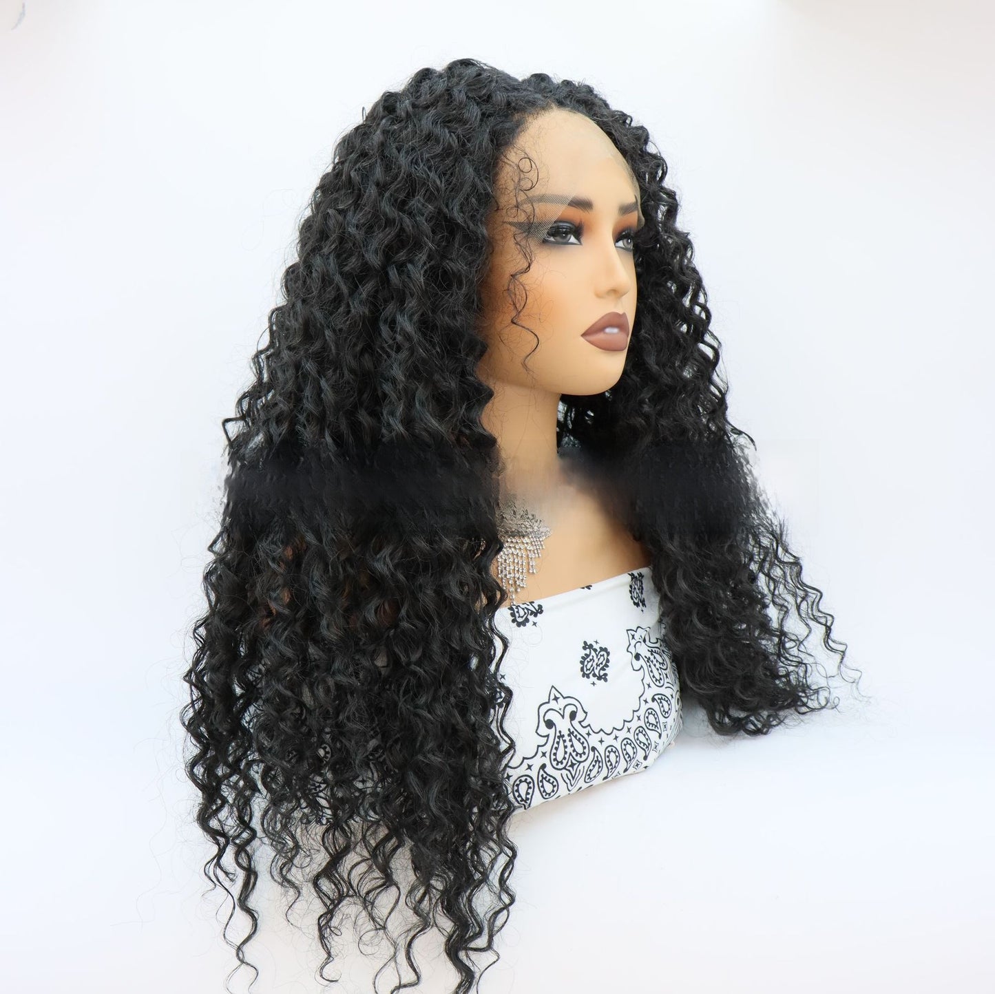 Long Curly Synthetic Hair Wig

Product Attribute: