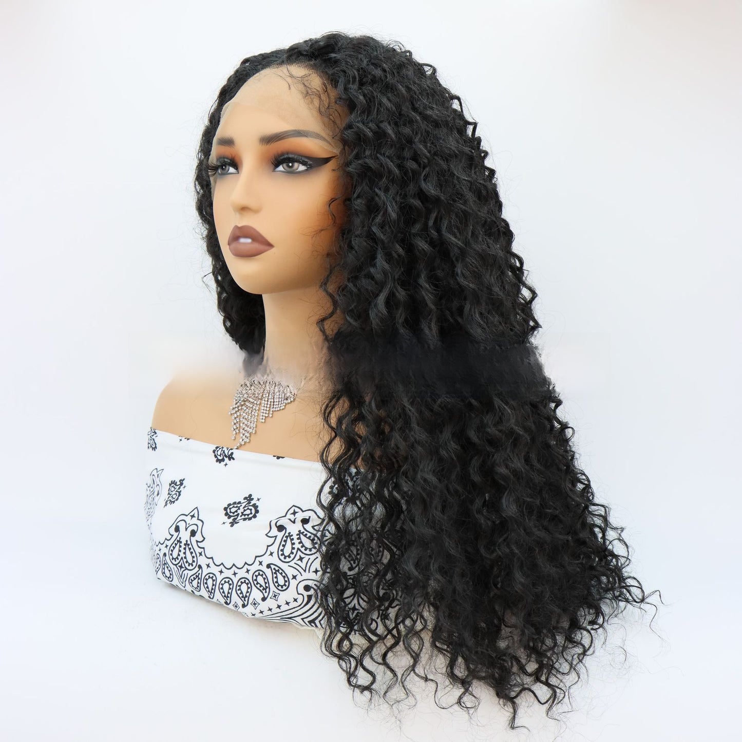 Long Curly Synthetic Hair Wig

Product Attribute:
