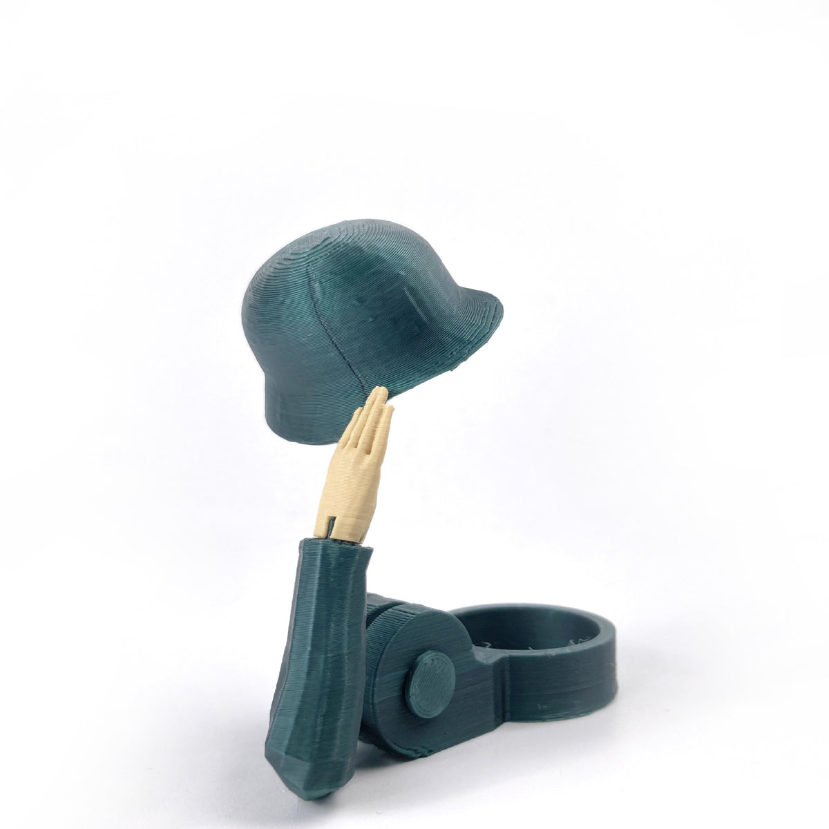 Soldier Salute Beer Bottle Helmet – Eagle & Palm