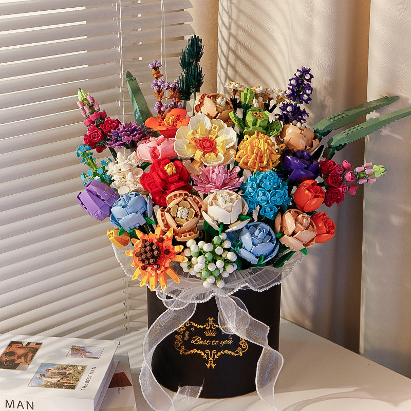 Building Block Flowers – Design 74