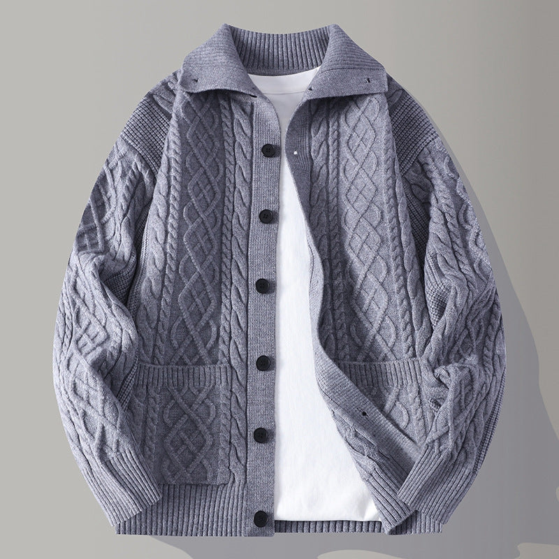 Men's Casual Cardigan Sweater