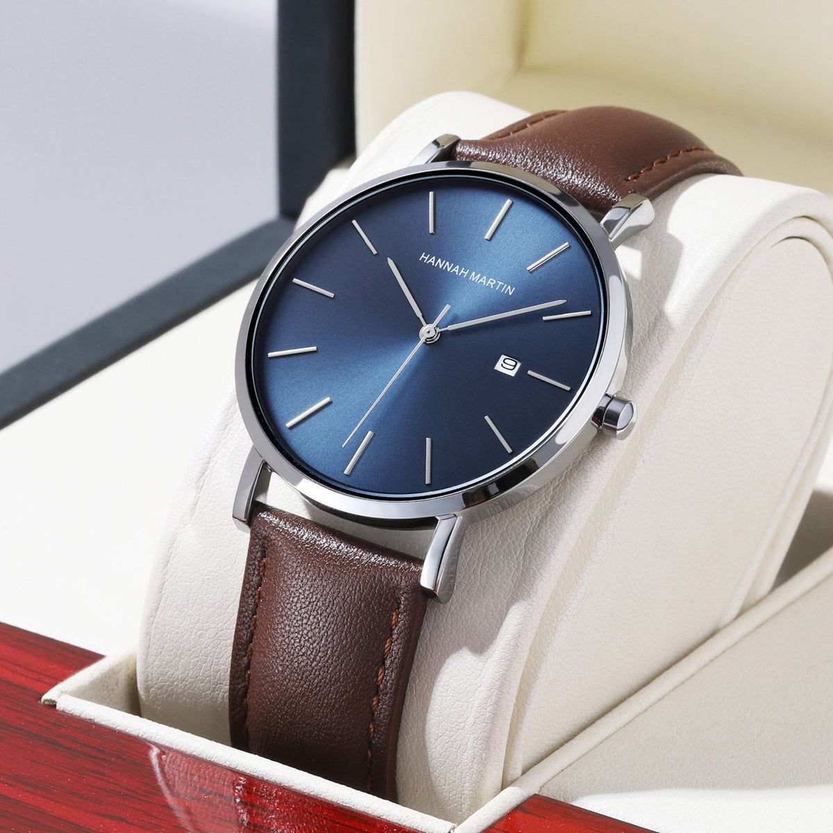Mens Bauhaus Minimalist Waterproof Watch – view 1