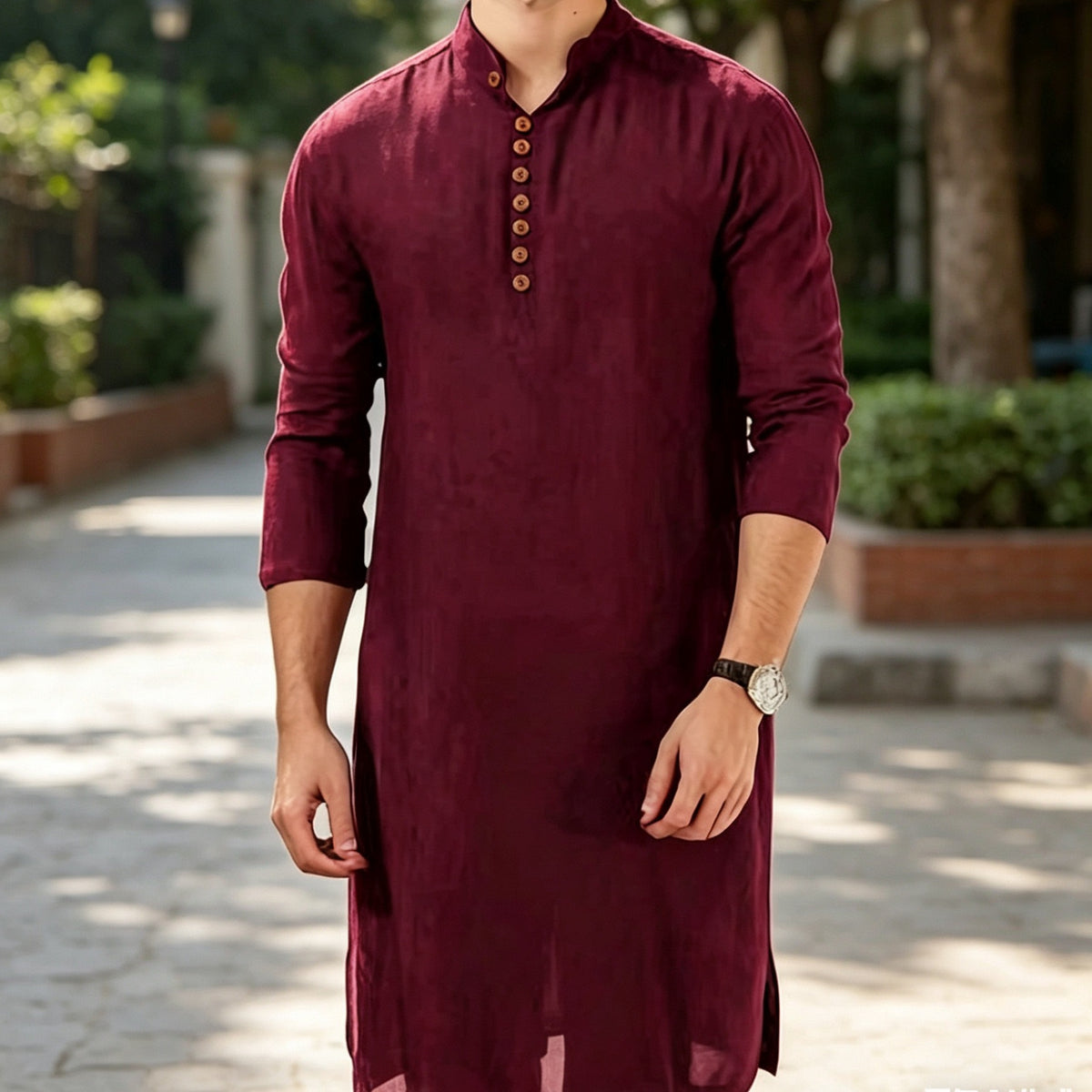 Mens Casual Long Sleeve Shirt