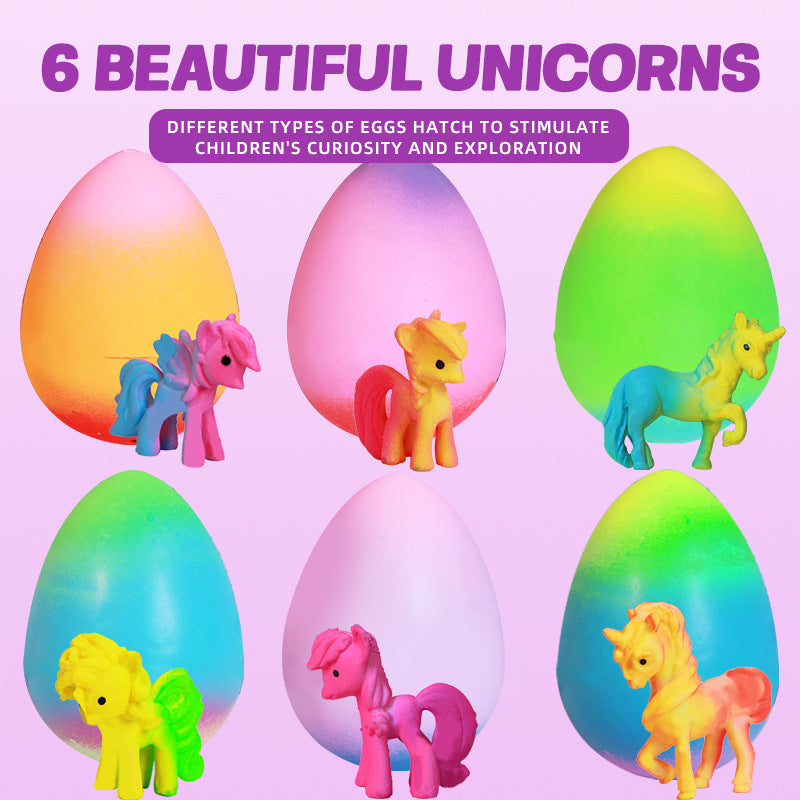 Unicorn Hatching Egg Toy for Kids