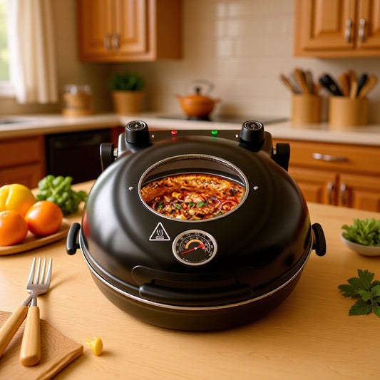 Electric Griddle & Pizza Maker 1200W