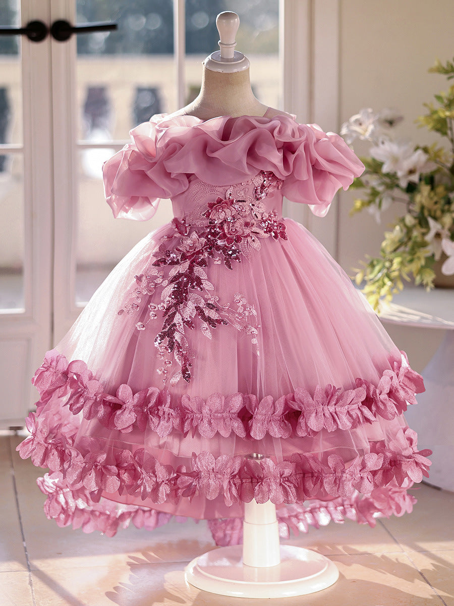 Girls Princess Party Dress