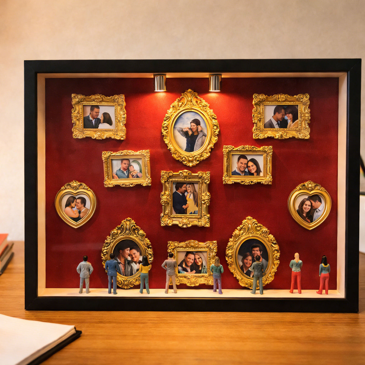 Vintage Mini Photo Frame Set
