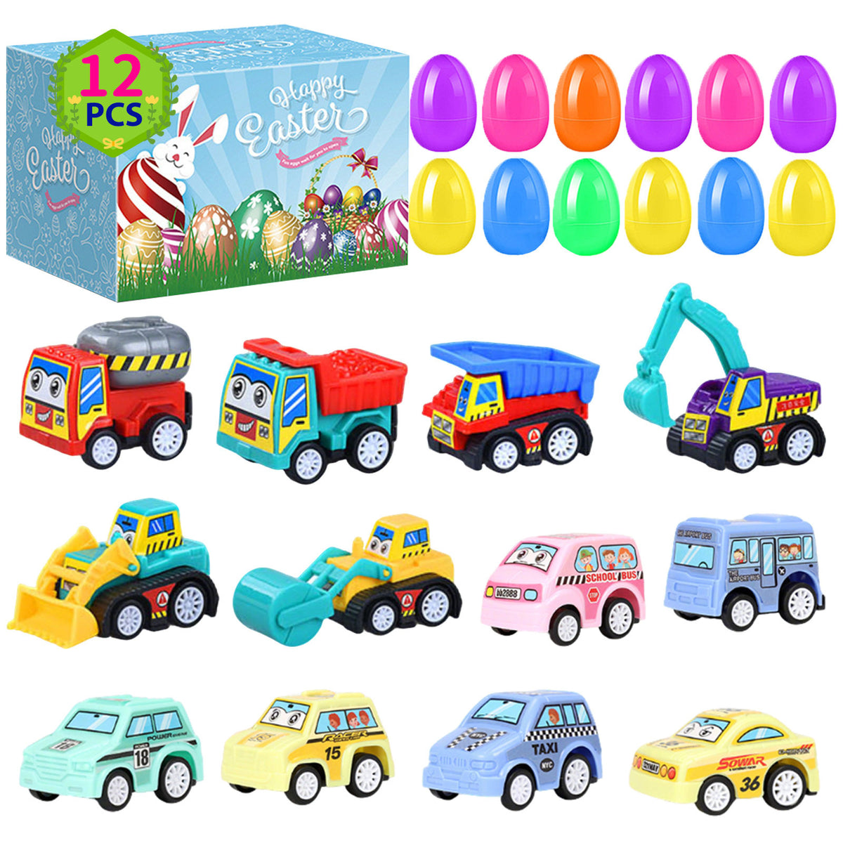 Children's Surprise Eggs with Hidden Toys
