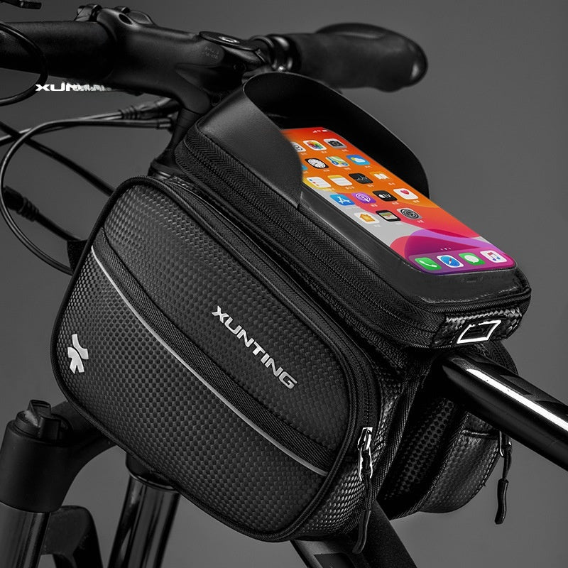 Waterproof Bicycle Handlebar Phone Bag – 2.5L
