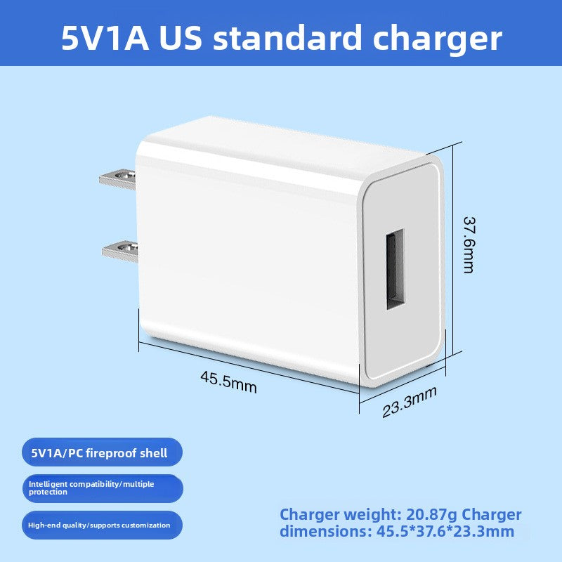 10W USB Wall Charger with CE & RoHS Certification