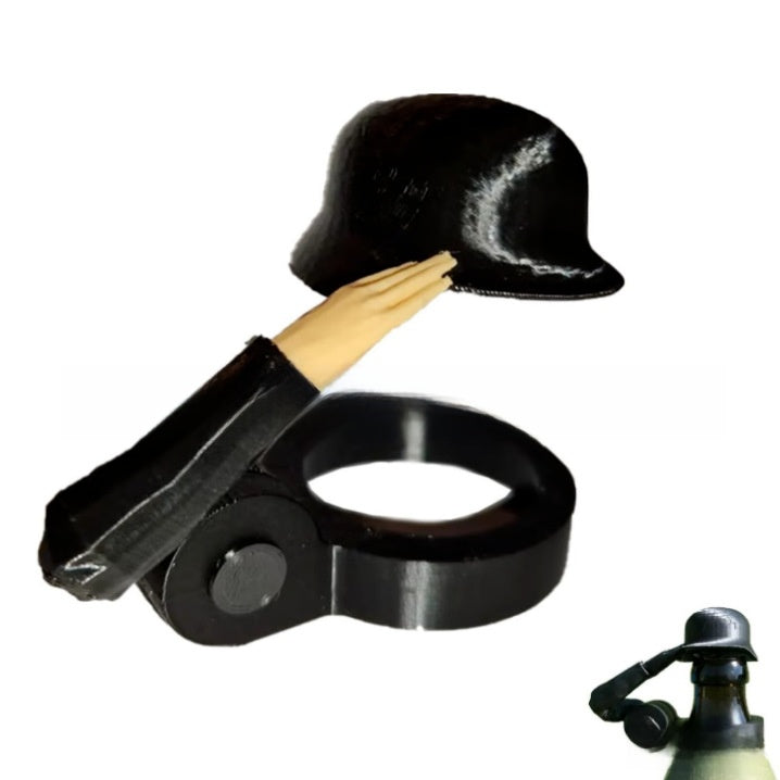 Soldier Salute Beer Bottle Helmet – Eagle & Palm