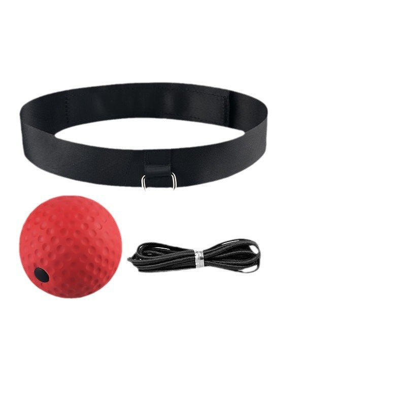Head-Mounted Boxing Reaction Speed Training Ball