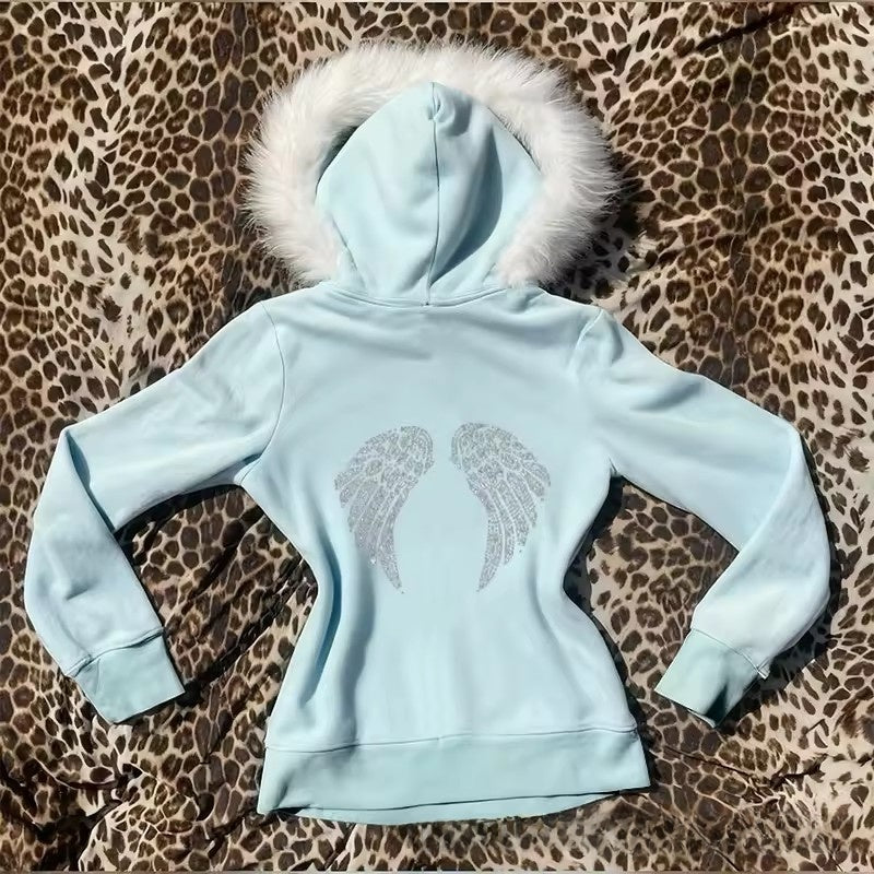 Women's Rhinestone-Detail Sweatshirt