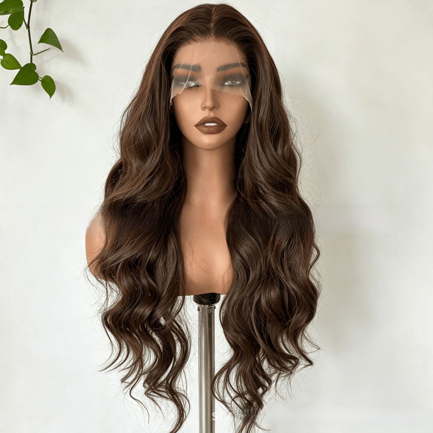Lace front wig