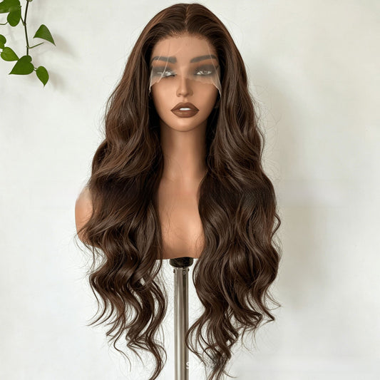 Lace front wig