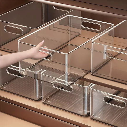 Clear Rectangular Storage Organizer