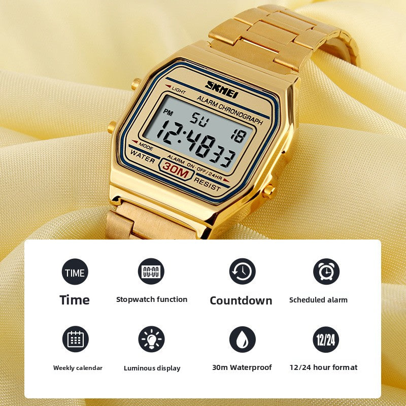 Multifunctional Digital Men's Watch