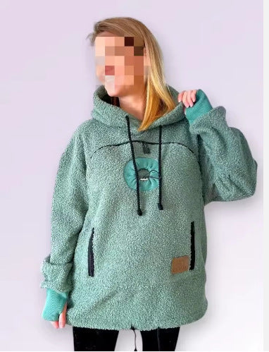 Unisex Fleece-Lined Pullover Hoodie