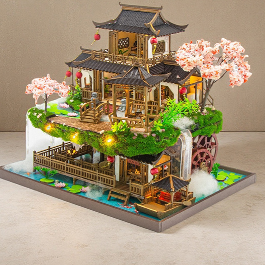 Wooden Puzzle Model