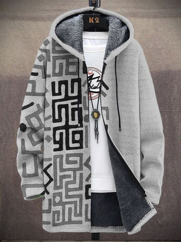 Unisex 3D-Print Winter Coat