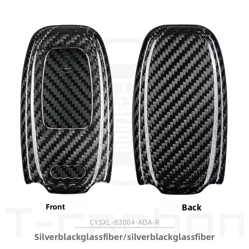 Audi Carbon Fiber Key Fob Protective Cover