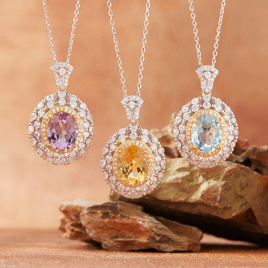 Citrine Necklace – Design 81