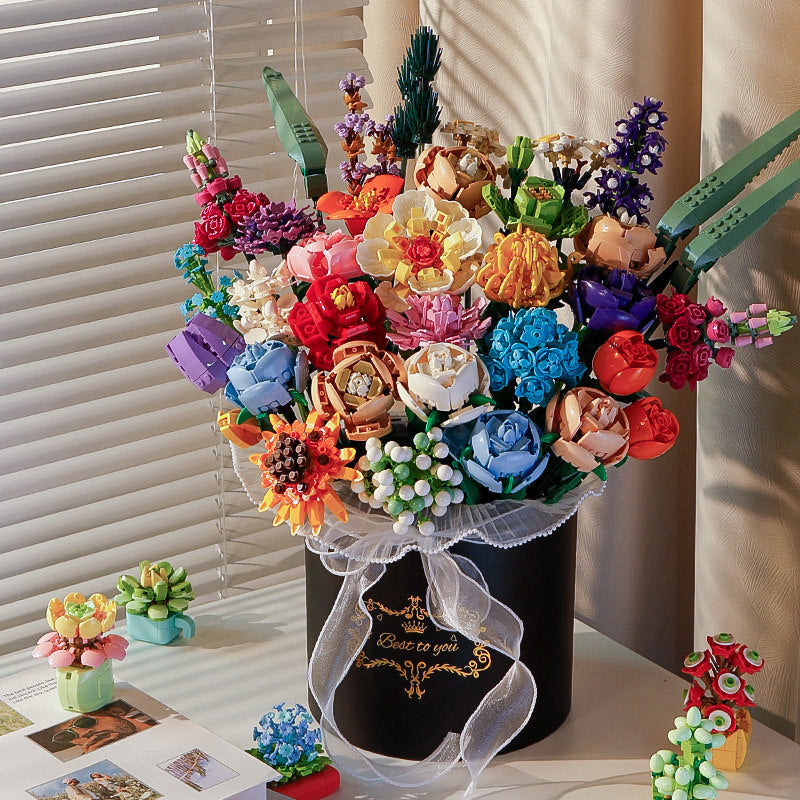 Building Block Flowers – Design 74