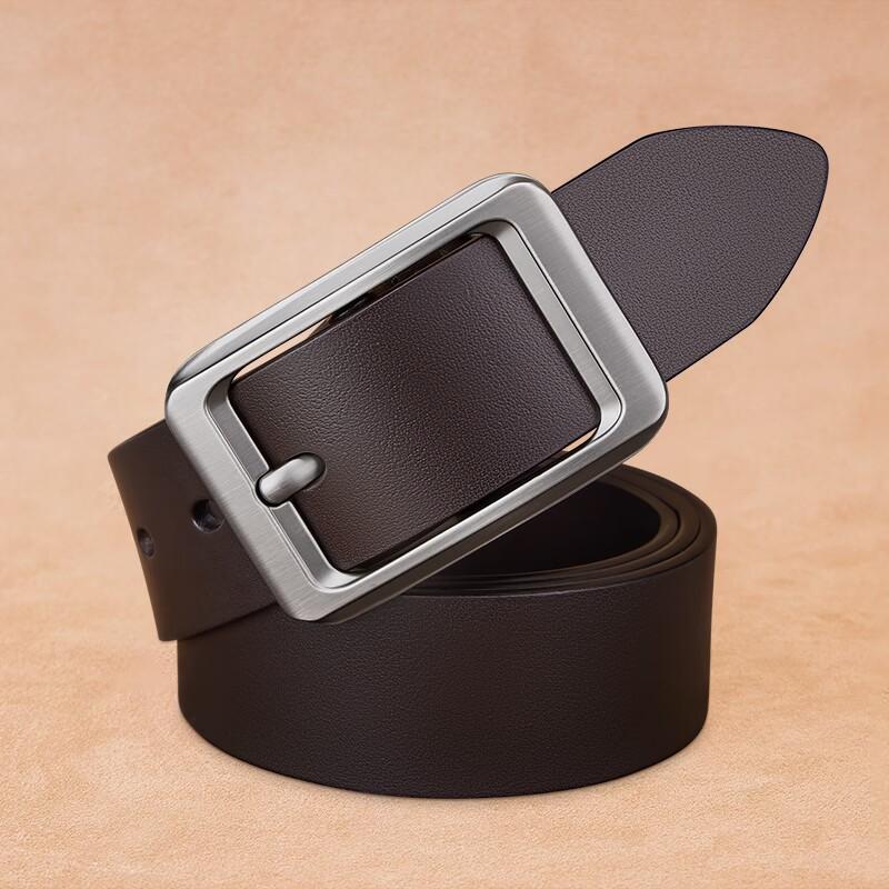 Men's Genuine Leather Pin-Buckle Belt