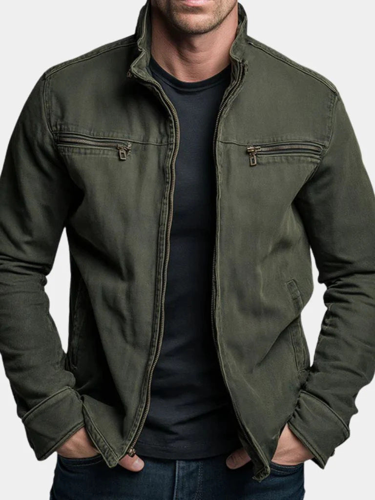 Men's Retro Cotton Workwear Jacket