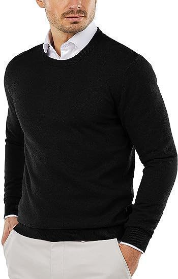 Men's Long-Sleeve Knit Sweater