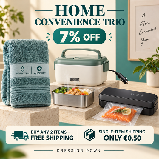 Home Convenience Trio – 7% Off