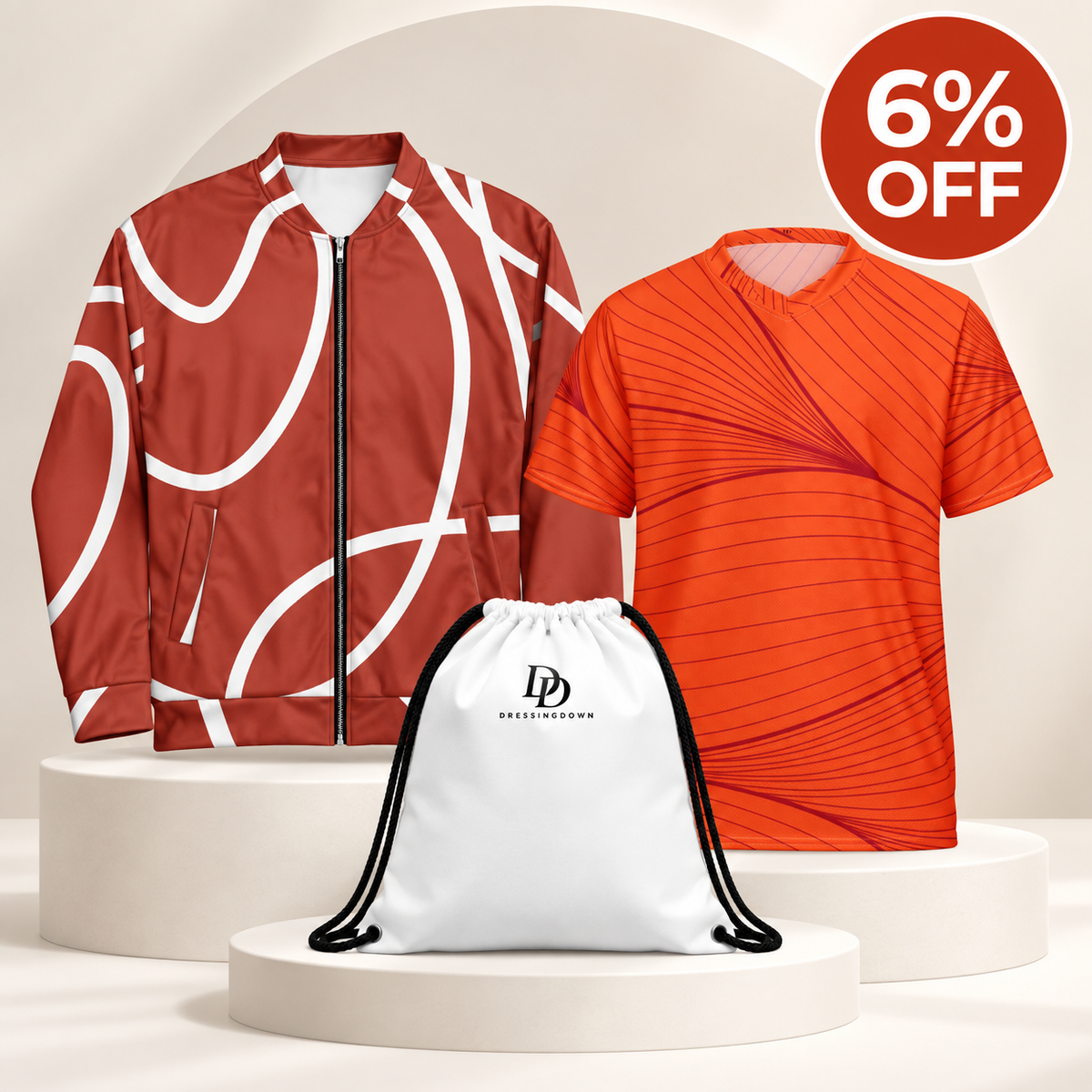 Dressing Down Unisex Urban Active Trio Bundle – 6% Off promotional image