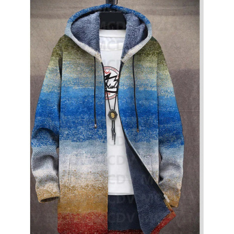 Unisex 3D-Print Winter Coat