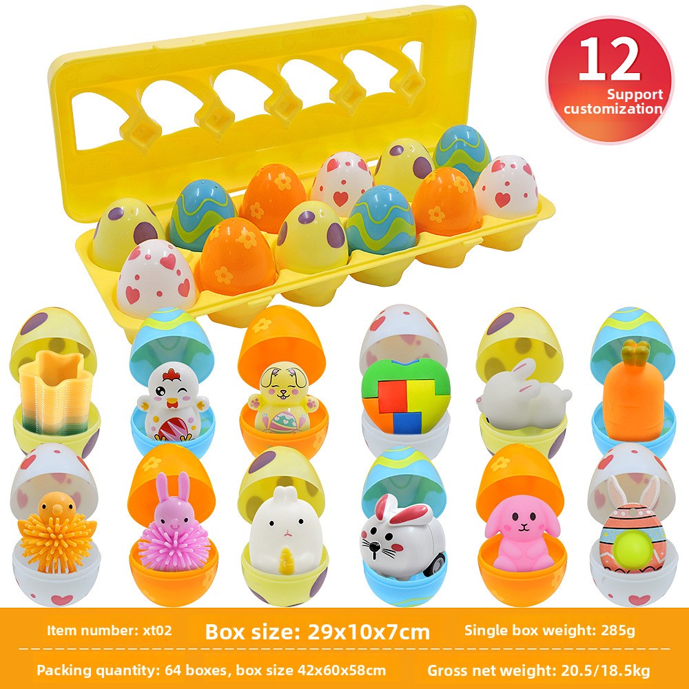 Children's Surprise Eggs with Hidden Toys