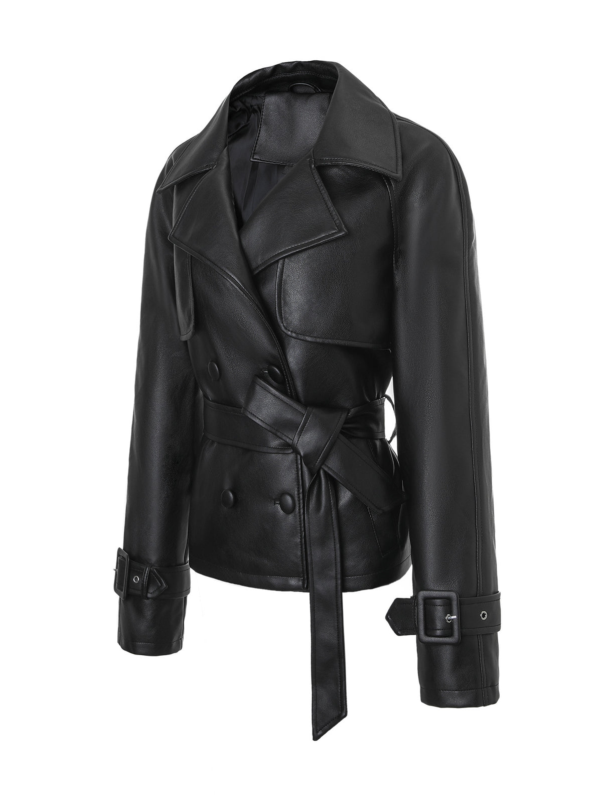 Women's PU Leather Biker Jacket