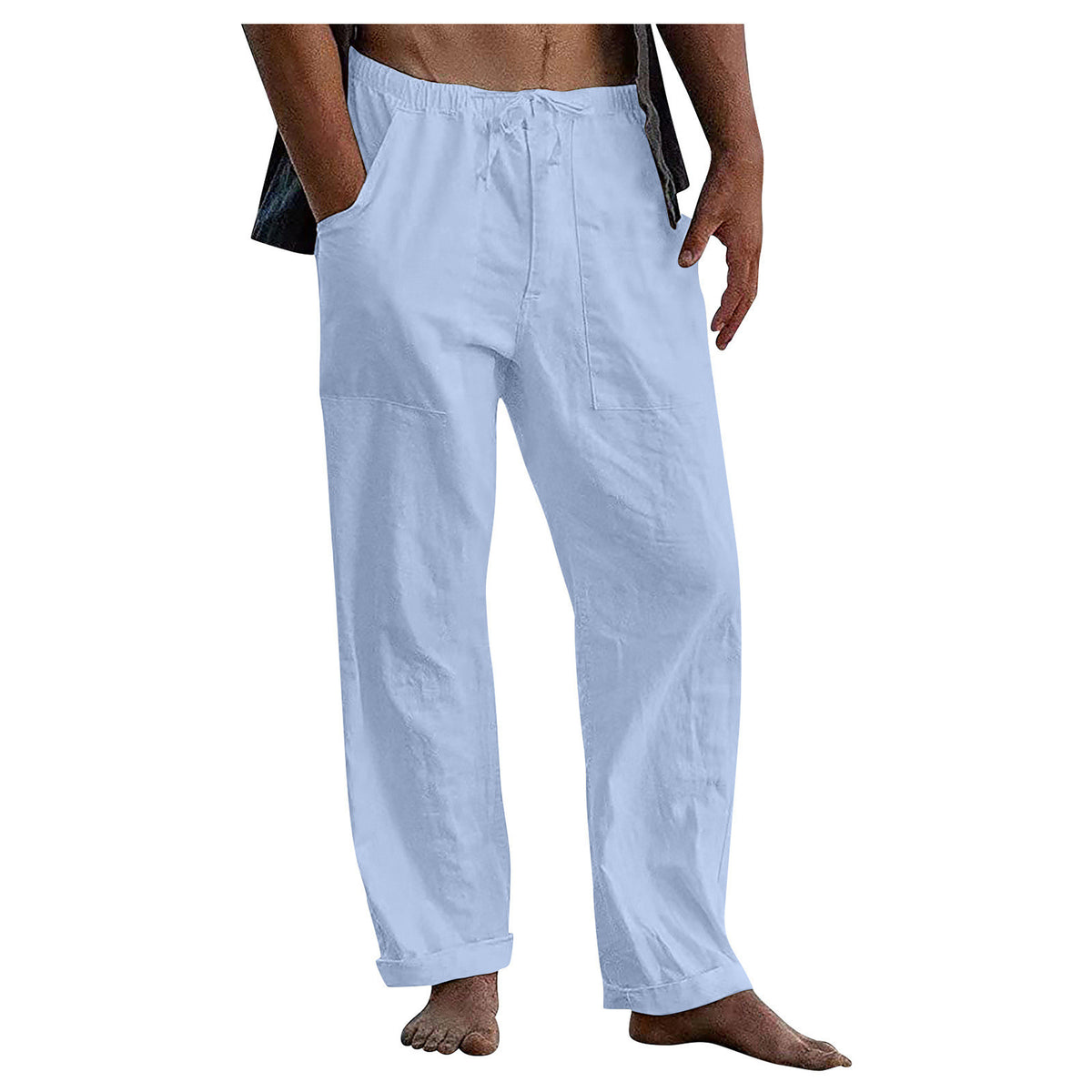 Men's Cotton-Rich Casual Trousers