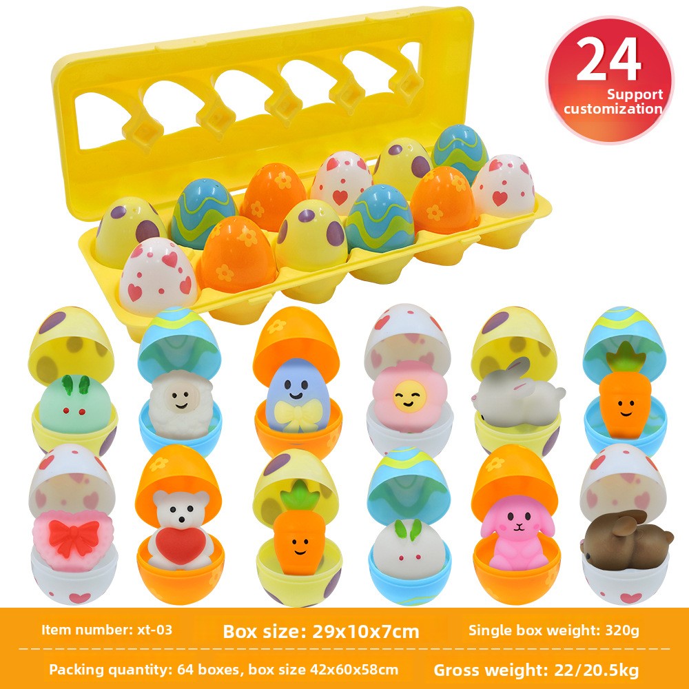 Children's Surprise Eggs with Hidden Toys