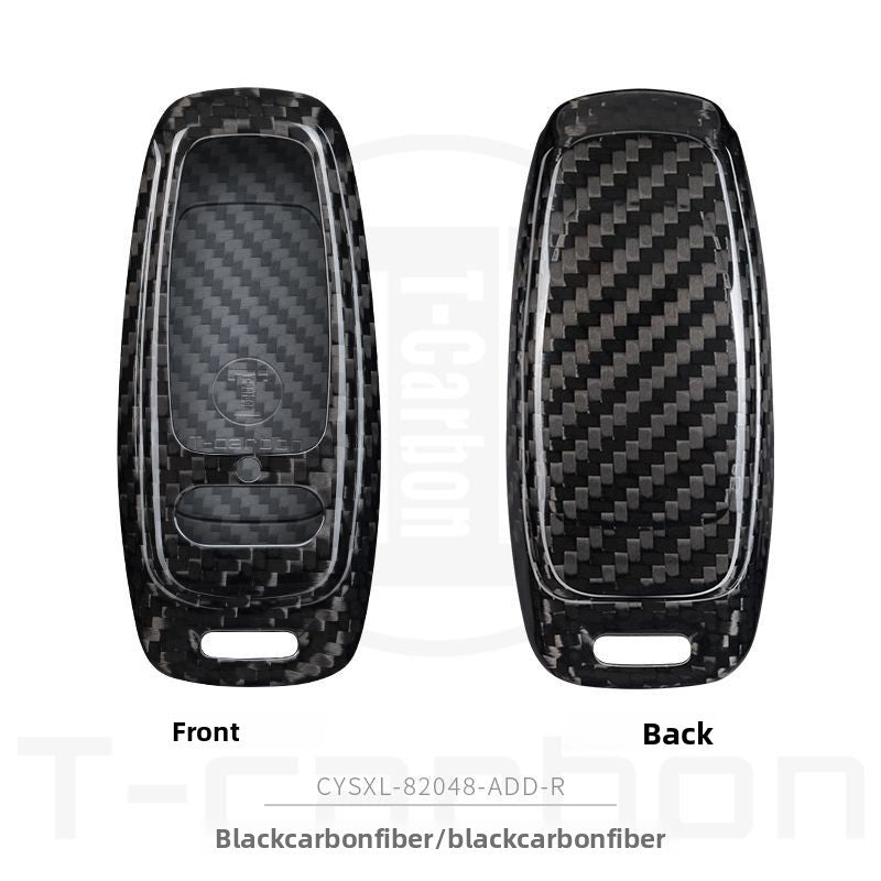 Audi Carbon Fiber Key Fob Protective Cover