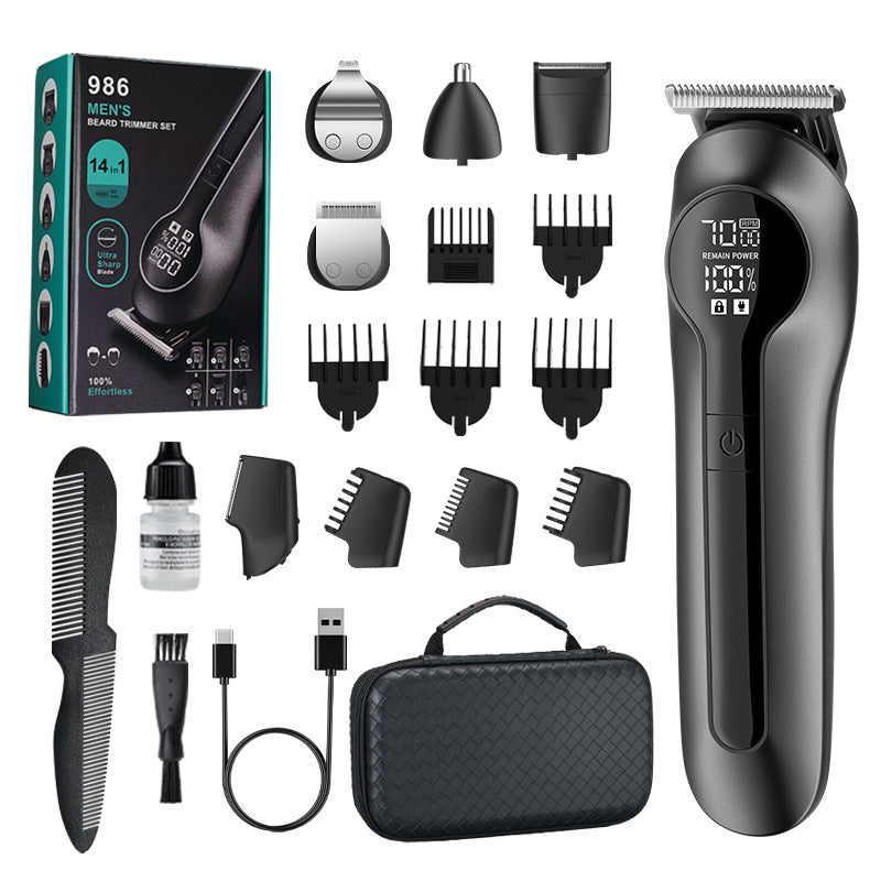 6-in-1 Rechargeable Electric Hair Trimmer