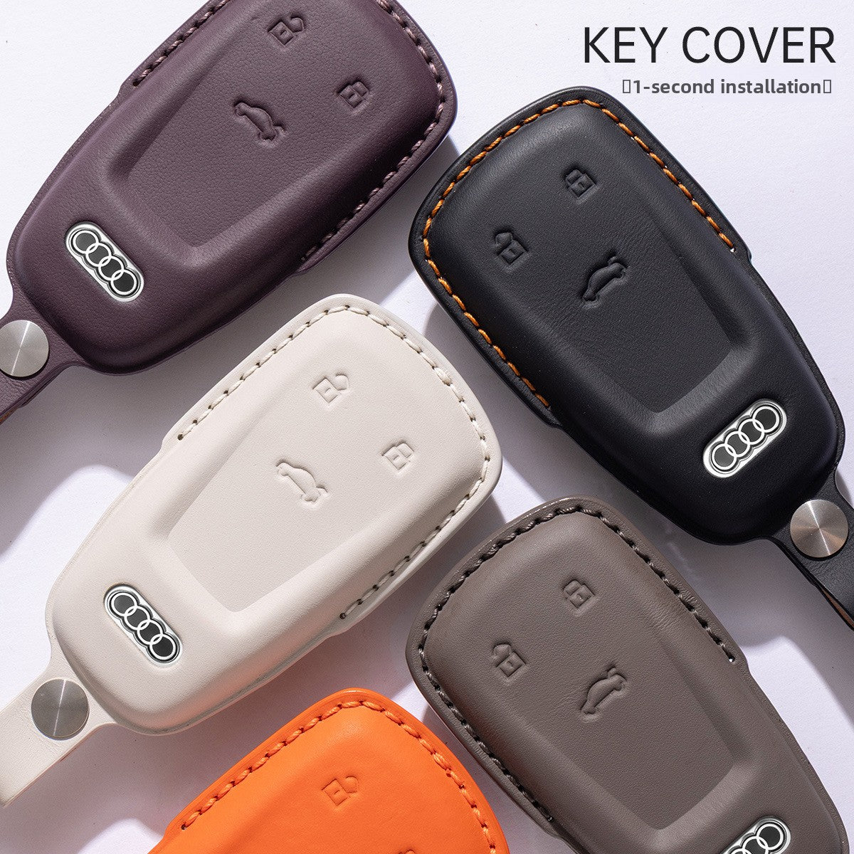 Audi Genuine Leather Key Cover