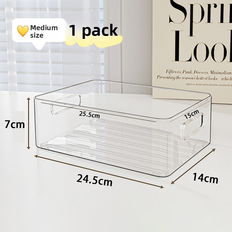 Clear Rectangular Storage Organizer