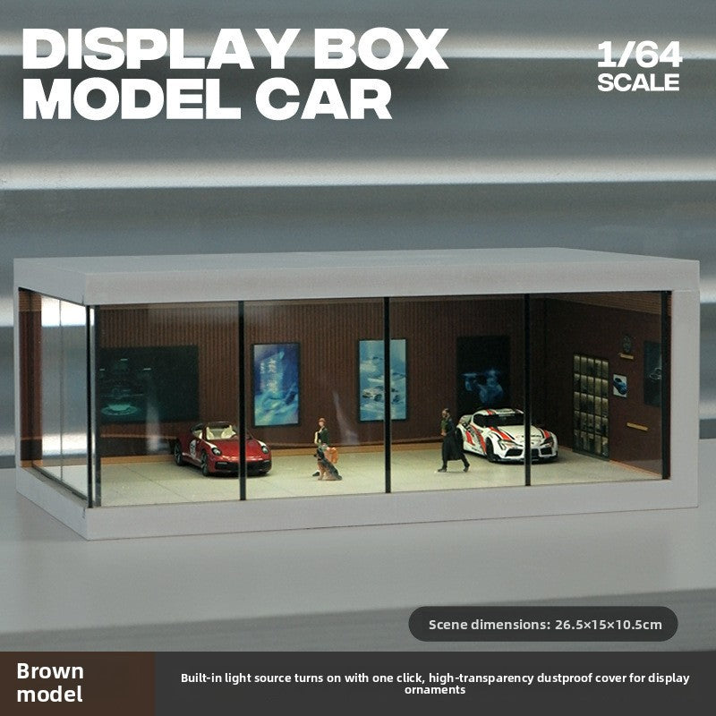 Clear Car Model Display Box