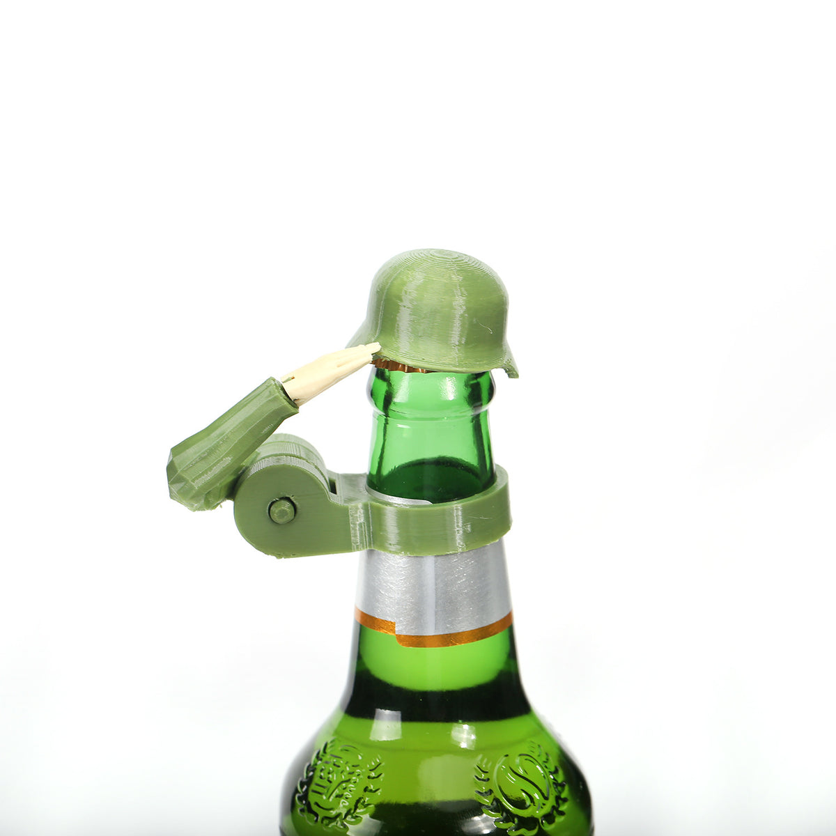 Soldier Salute Beer Bottle Helmet – Eagle & Palm