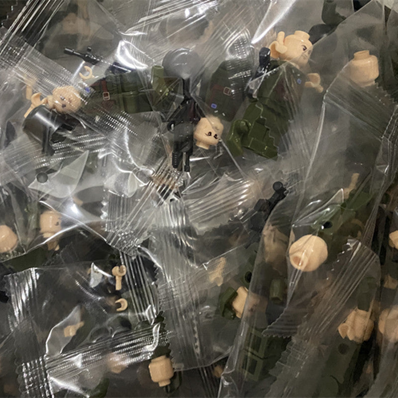 Military Building Block Figures Set