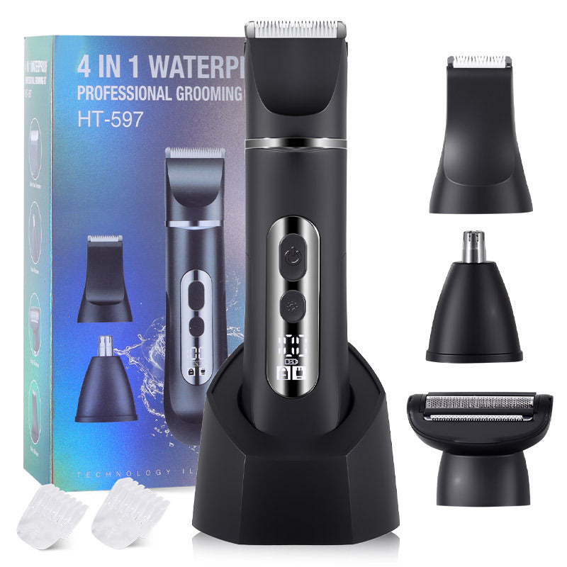 Men's 4-in-1 Rechargeable Electric Trimmer