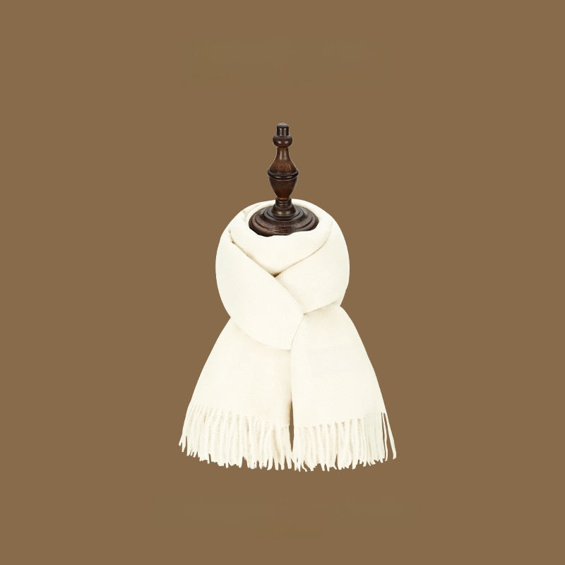 Faux-Cashmere Winter Scarf & Shawl